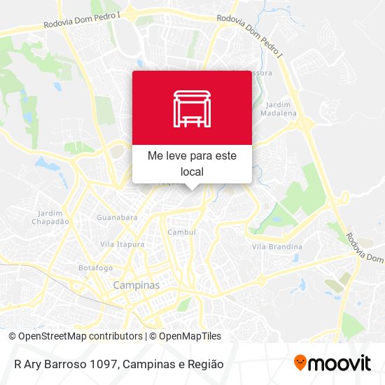 R Ary Barroso 1097 mapa