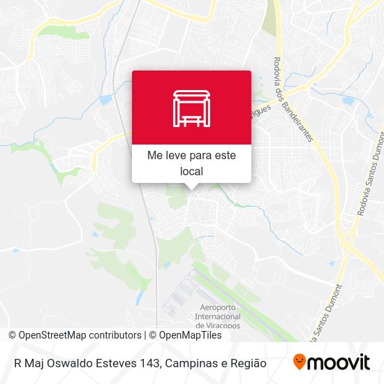 R Maj Oswaldo Esteves 143 mapa