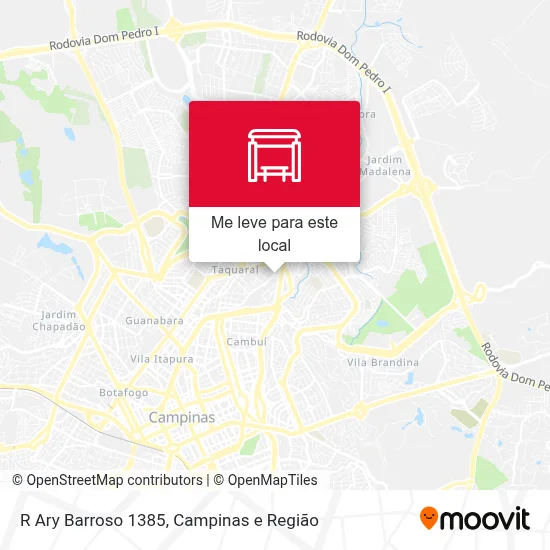 R Ary Barroso 1385 mapa