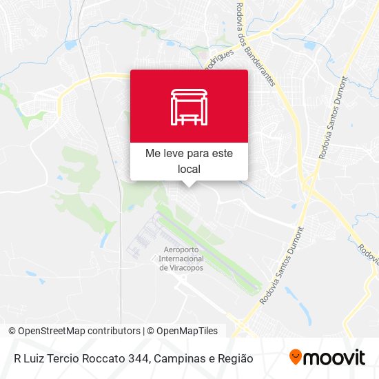 R Luiz Tercio Roccato 344 mapa