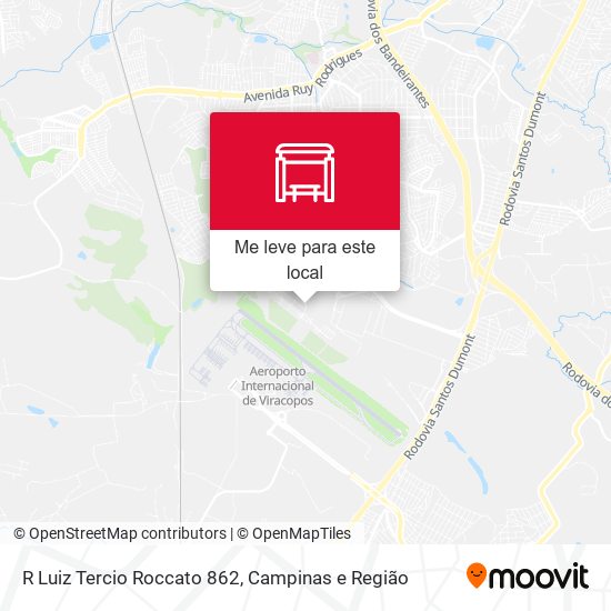 R Luiz Tercio Roccato 862 mapa