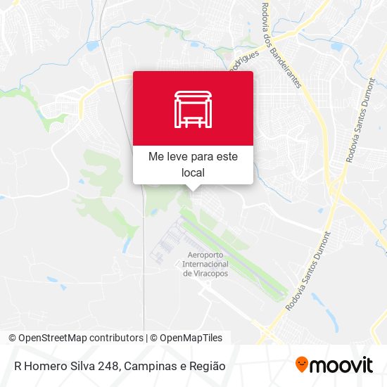 R Homero Silva 248 mapa