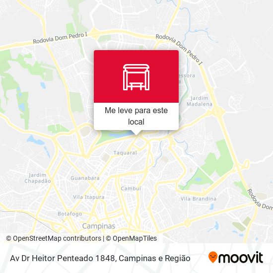 Av Dr Heitor Penteado 1848 mapa