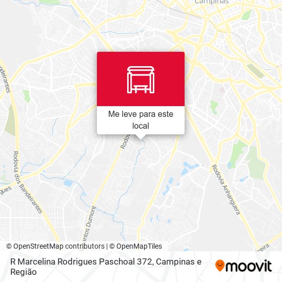 R Marcelina Rodrigues Paschoal 372 mapa