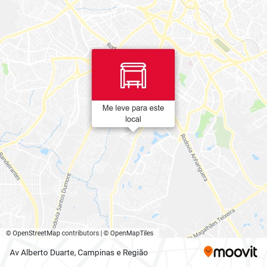Av Alberto Duarte mapa