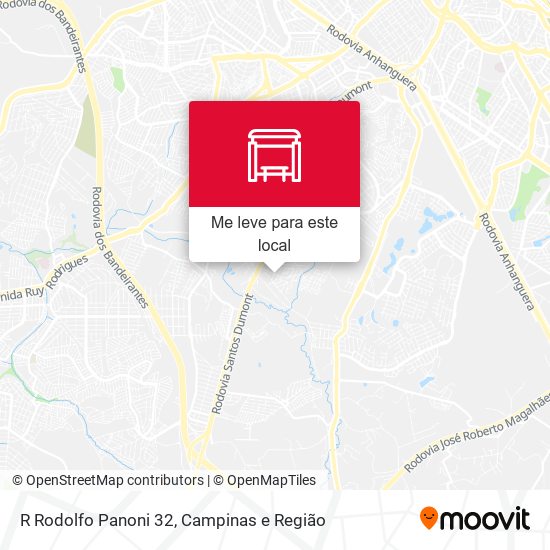 R Rodolfo Panoni 32 mapa