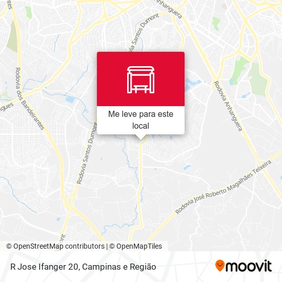 R Jose Ifanger 20 mapa