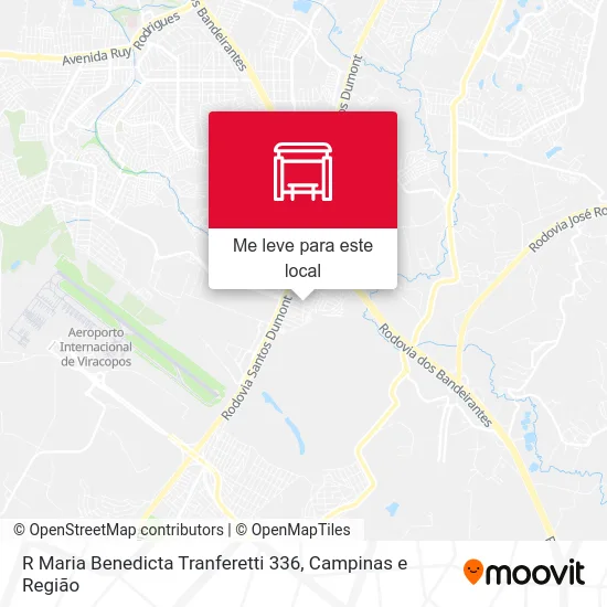 R Maria Benedicta Tranferetti 336 mapa