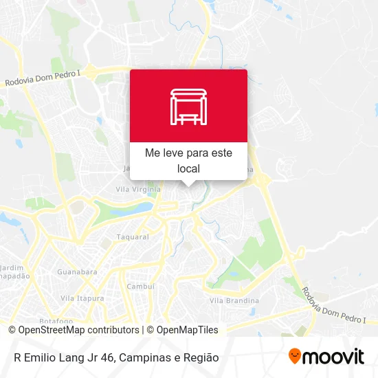 R Emilio Lang Jr 46 mapa