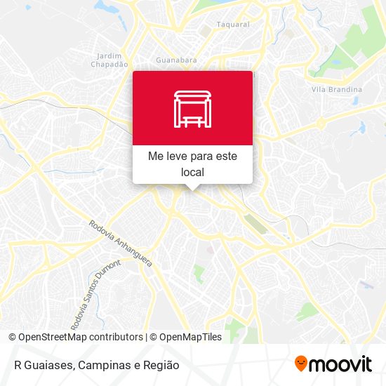 R Guaiases mapa