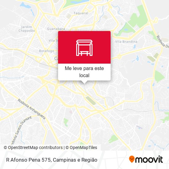 R Afonso Pena 575 mapa