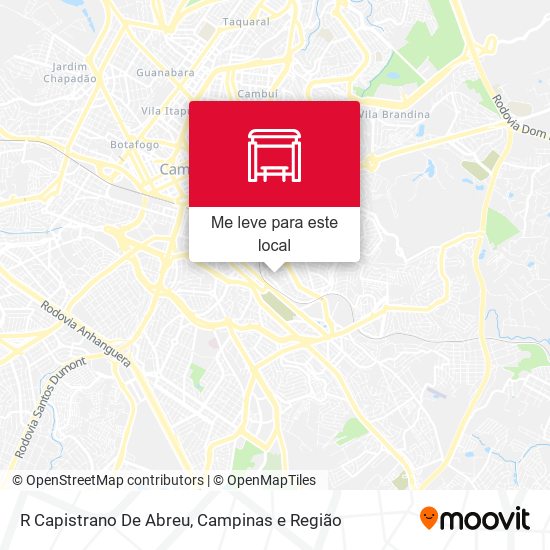 R Capistrano De Abreu mapa