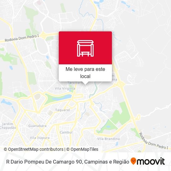R Dario Pompeu De Camargo 90 mapa