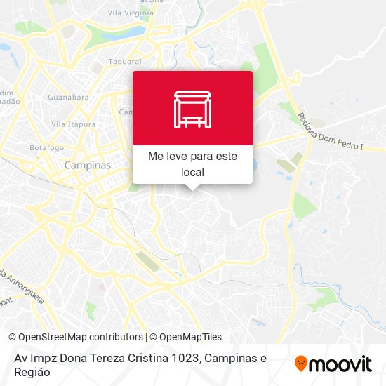 Av Impz Dona Tereza Cristina 1023 mapa