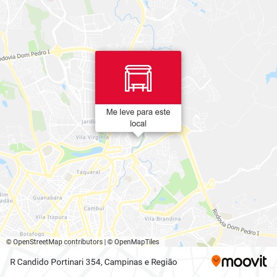 R Candido Portinari 354 mapa