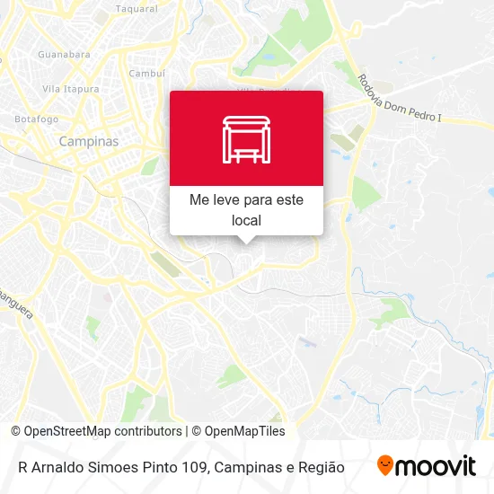 R Arnaldo Simoes Pinto 109 mapa