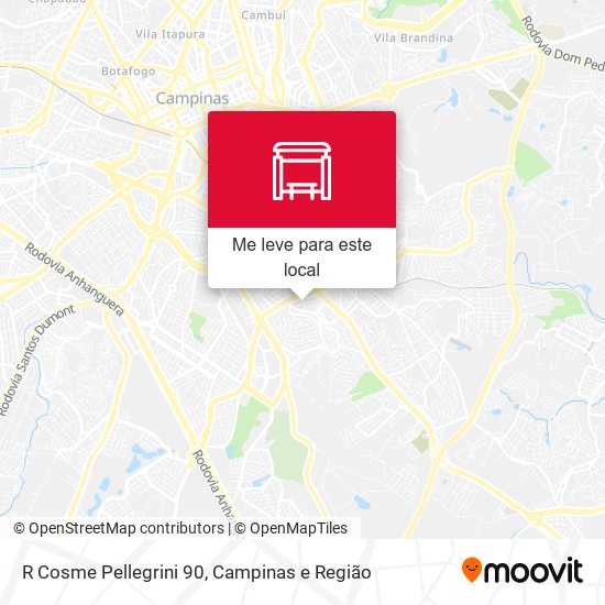 R Cosme Pellegrini 90 mapa