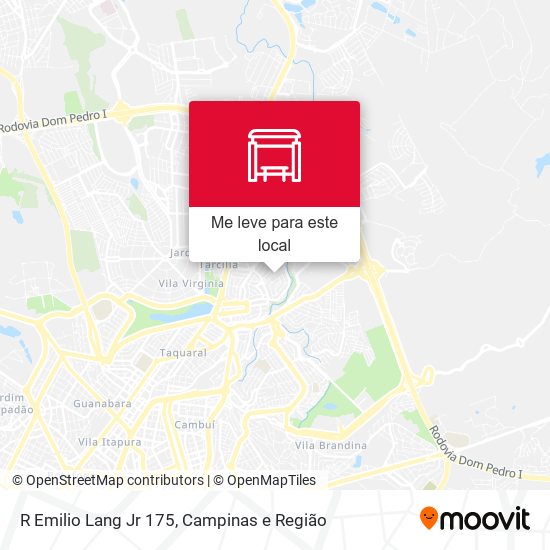 R Emilio Lang Jr 175 mapa