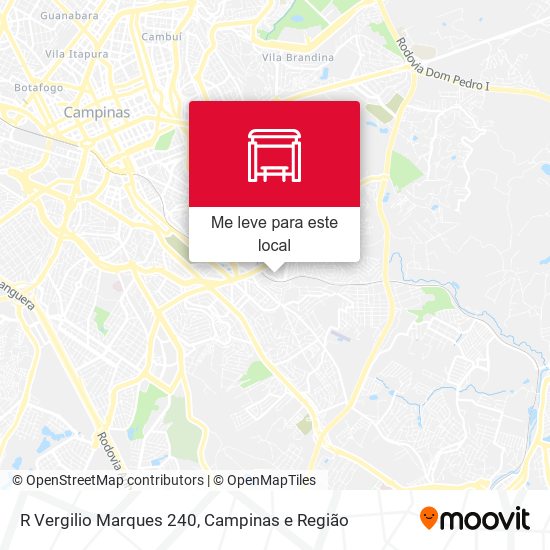 R Vergilio Marques 240 mapa