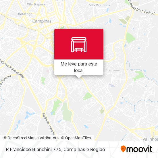 R Francisco Bianchini 775 mapa