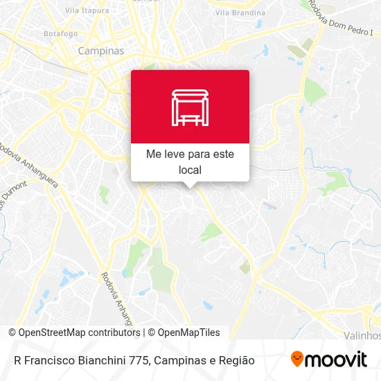 R Francisco Bianchini 775 mapa