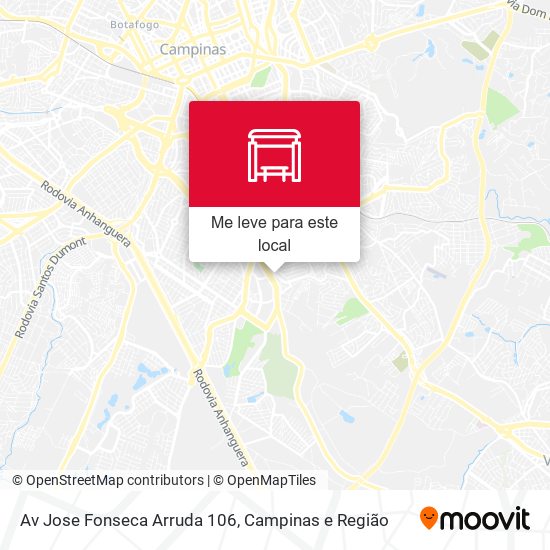 Av Jose Fonseca Arruda 106 mapa