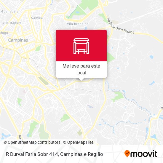 R Durval Faria Sobr 414 mapa