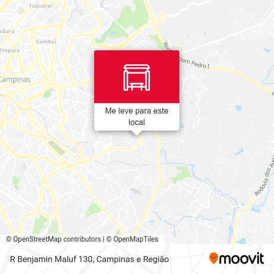 R Benjamin Maluf 130 mapa
