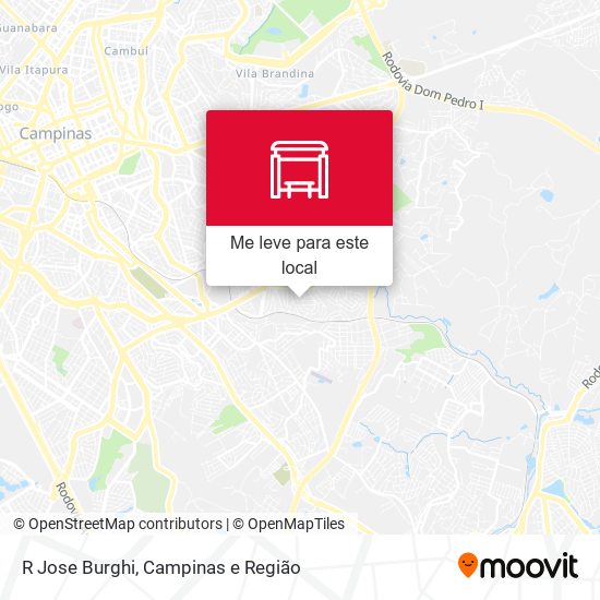R Jose Burghi mapa