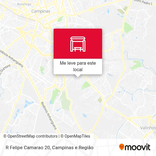 R Felipe Camarao 20 mapa