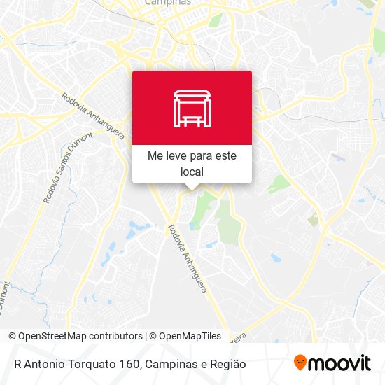 R Antonio Torquato 160 mapa