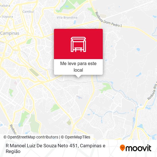 R Manoel Luiz De Souza Neto 451 mapa