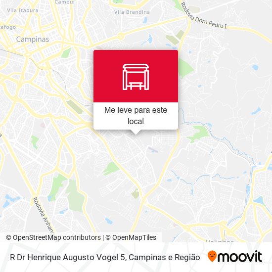 R Dr Henrique Augusto Vogel 5 mapa