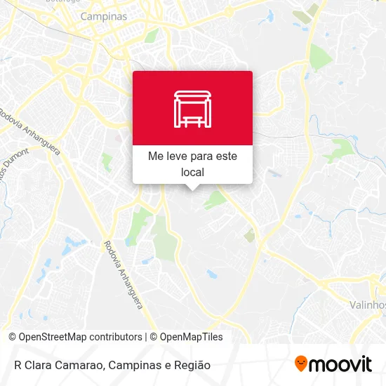 R Clara Camarao mapa