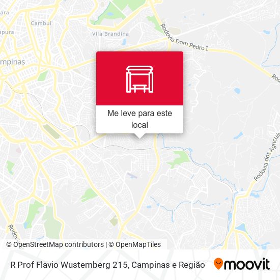 R Prof Flavio Wustemberg 215 mapa