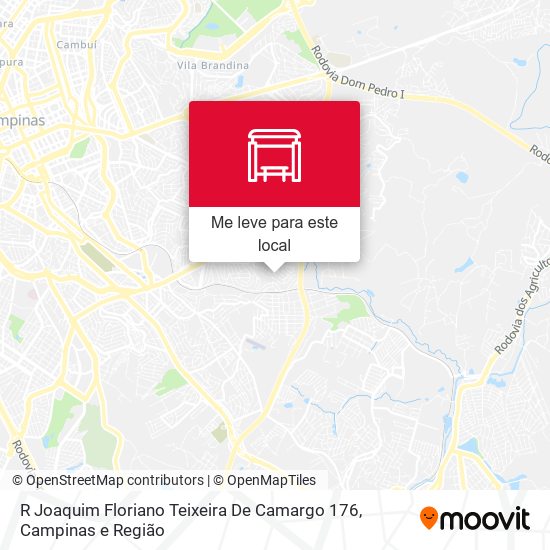 R Joaquim Floriano Teixeira De Camargo 176 mapa