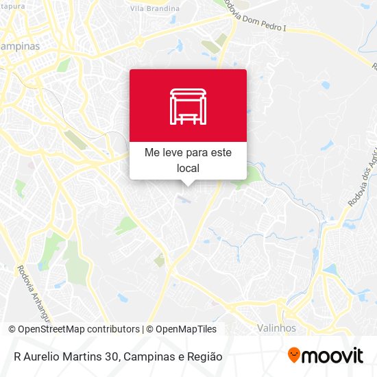R Aurelio Martins 30 mapa