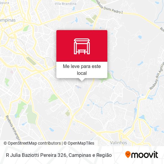 R Julia Baziotti Pereira 326 mapa