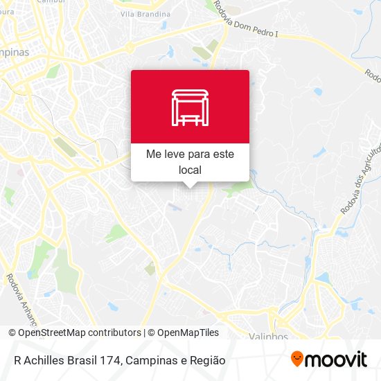 R Achilles Brasil 174 mapa