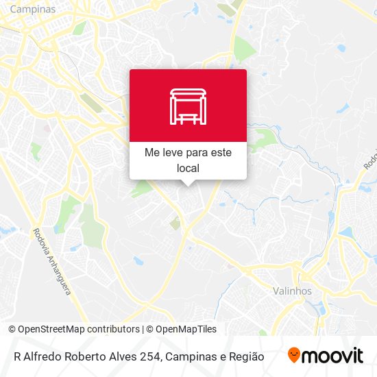 R Alfredo Roberto Alves 254 mapa