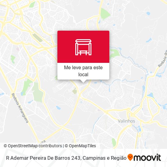 R Ademar Pereira De Barros 243 mapa