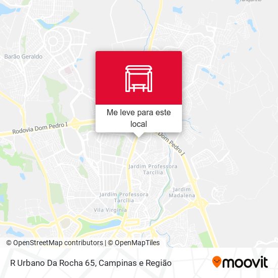 R Urbano Da Rocha 65 mapa