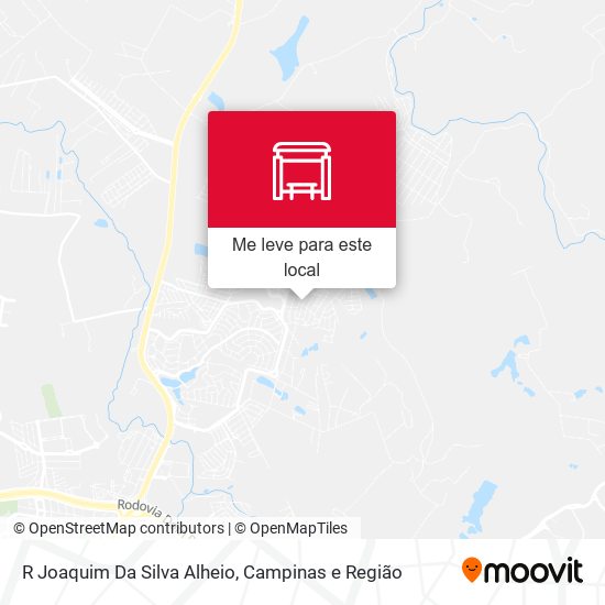 R Joaquim Da Silva Alheio mapa