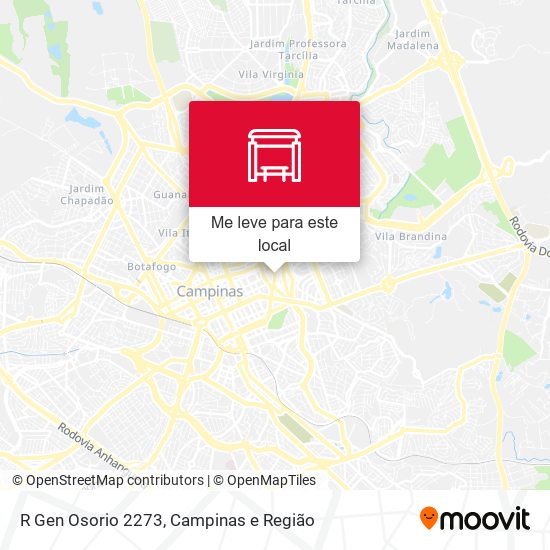 R Gen Osorio 2273 mapa