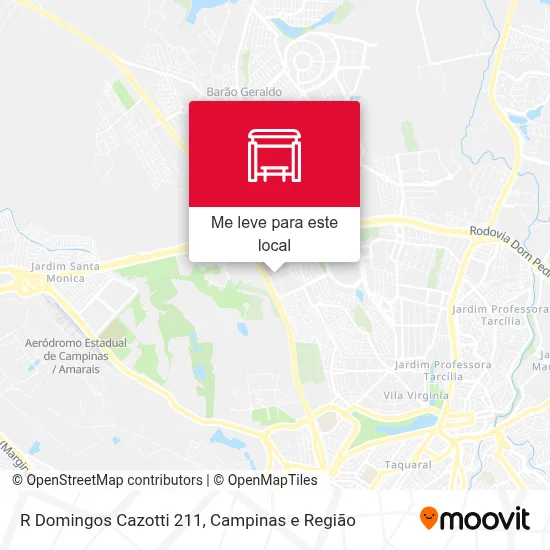 R Domingos Cazotti 211 mapa