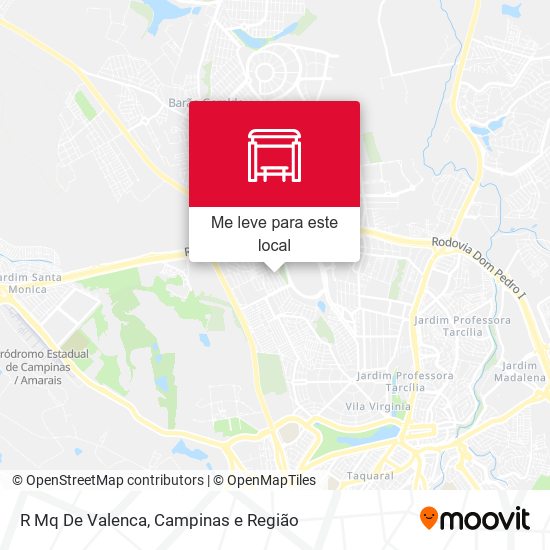 R Mq De Valenca mapa