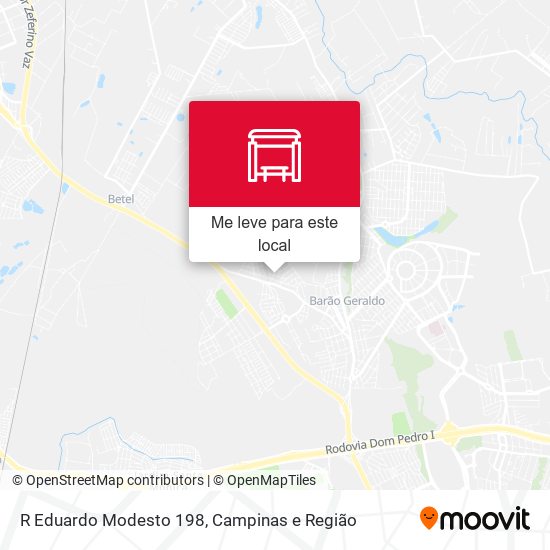 R Eduardo Modesto 198 mapa