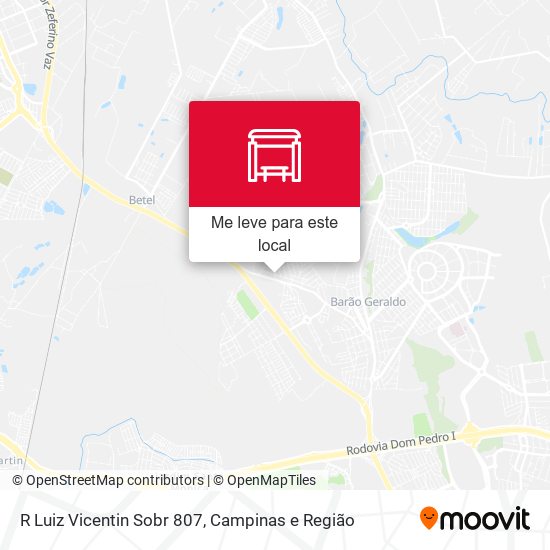R Luiz Vicentin Sobr 807 mapa