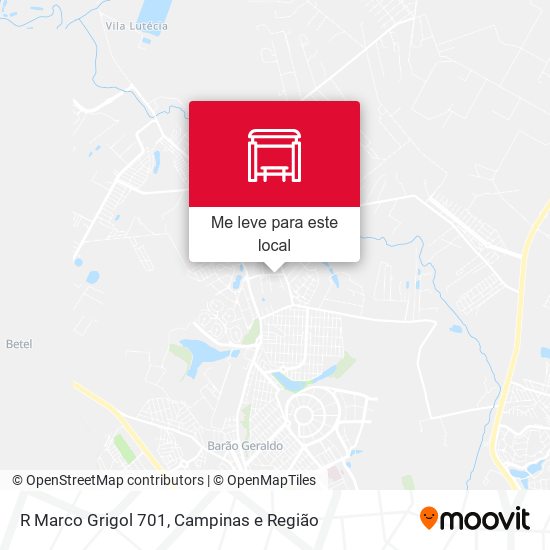 R Marco Grigol 701 mapa