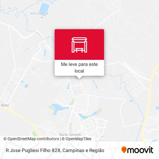 R Jose Pugliesi Filho 828 mapa